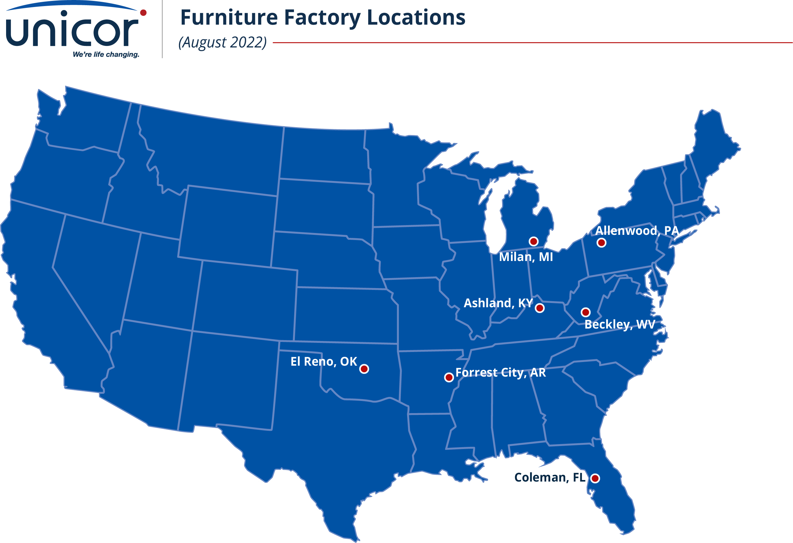 UNICOR Furniture Manufacturing