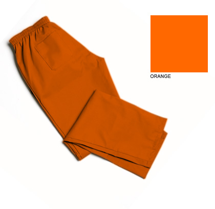 Elastic Waist Trousers, Orange