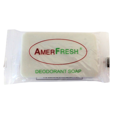 Deodorant Soap, Individually Clear Wrapped, 1.25 oz.