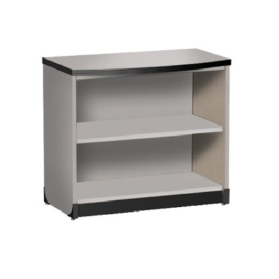 Harmony 2-Shelf Bowtop Bookcase 33W x 19D x 29 1/2H