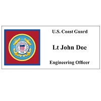 USCG Name Badges