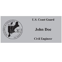 USCG Civil Engineering Unit Providence Name Badges