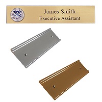 INS Name Plates w/Wall-mounted Holder