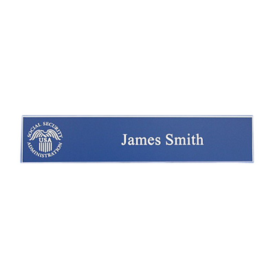 Social Security Administration Name Plate