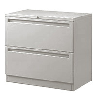 Opus 42W x 18D x 27H two-drawer Lateral File