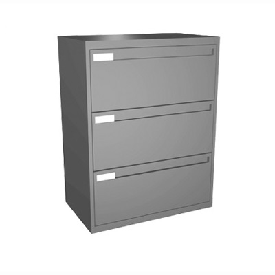 Opus 30"W Three Drawer Lateral File
