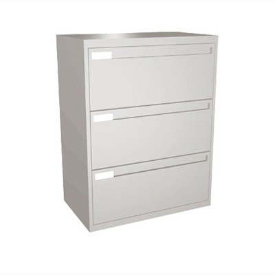Opus 36"W Three Drawer Lateral File