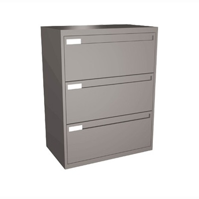 Opus 42"W Three Drawer Lateral File