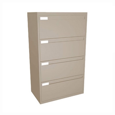 Opus 42"W Four Drawer Lateral File