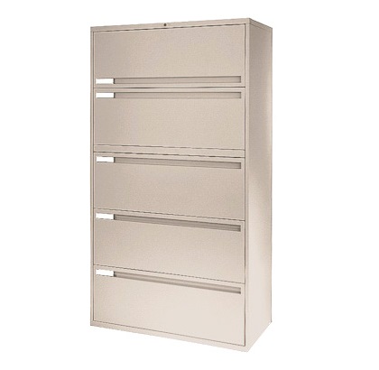 Opus 30"W Five Drawer Lateral File