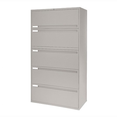 Opus 42W x 18D x 65.3H five-drawer Lateral File