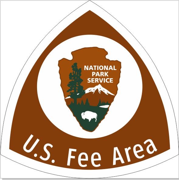9”x9” NPS Fee Area Triangle