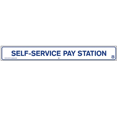 Self Service Pay Station, 48W x 6H USFS Sign