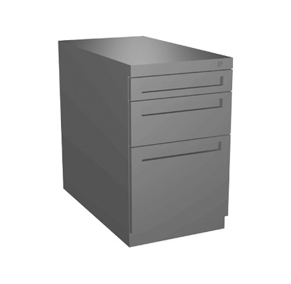 Opus Pencil/Box/File Stationary Pedestal 15W x 22D x 22H