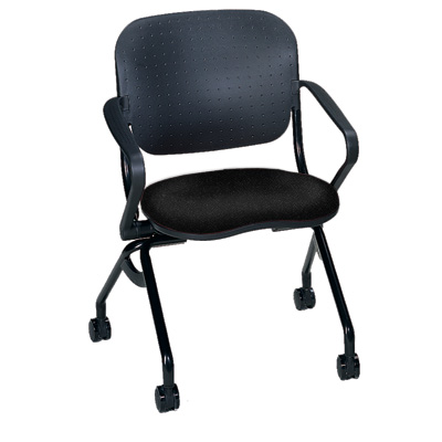Torsion On The Go, Nylon Back, Upholstered Seat w/Arms