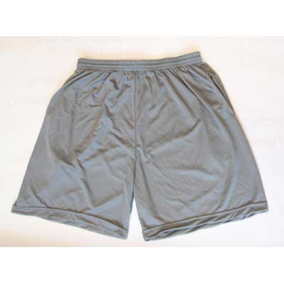 Grey Mesh Trunks with Pockets