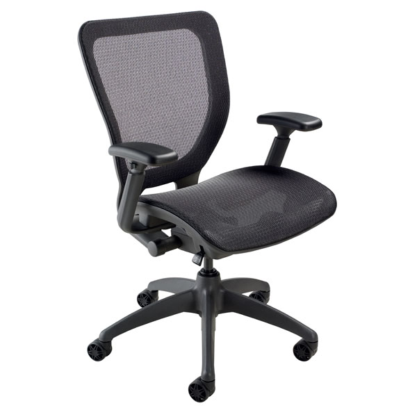 Black Y Back Mesh Back Desk Chair